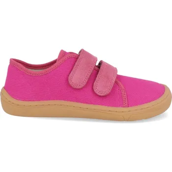 Dívčí polobotky Plátěné tenisky Froddo CANVAS BAREFOOT G1700379-3 FUXIA dívčí Velikost: 32