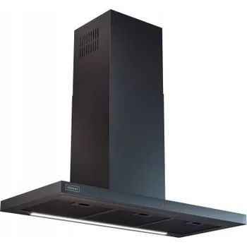 Digestoř Komínový odsavač par Kernau KCH 0991 B Kitchen Connect