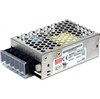 spínaný zdroj Průmyslový zdroj Mean Well RS-25-5, 5V=/25W spínaný
