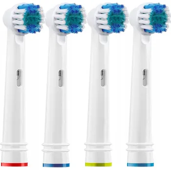 Elektrický zubní kartáček Náhradní Hlavice pro zubní kartáčky Oral-B, Nelips, 4 ks