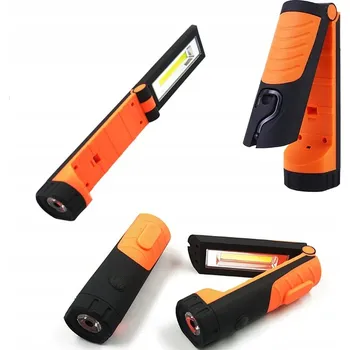 Svítilna LED SVÍTILNA 3v1 MULTIFUNKČNÍ KEMPINGOVÁ DOMÁCÍ COB + 1W LED 3xAAA