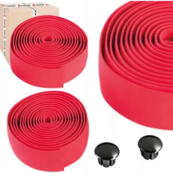 grip Omotávka na řidítka Kross Cobweb červená, 2 ks, 190 x 3 cm