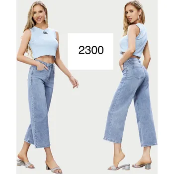 Dámské džíny Kalhoty džínové široké 2300 Ormi velikost: XL