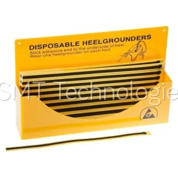 ESD Držák na stěnu pro jednorázové uzemňovací patičky StaticTec - 100104001416