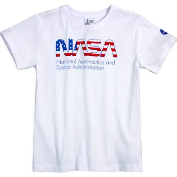 Chlapecké tričko Chlapecké tričko NASA bílé Velikost: 158-164