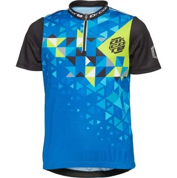 Cyklistické oblečení Chlapecké cyklistický dres Arcore DOUGAT 140/146 Modrá, Černá, Žlutá