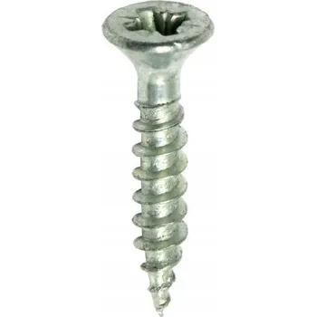 Vrták ŠROUBY Šrouby DO DŘEVA MUSTAD Pozink 3,5x20mm 100 Ks