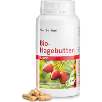 Přírodní produkt Sanct Bernhard BIO Šípek 500 mg 240 kapslí