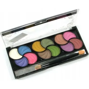 Oční stíny PALETKA OČNÍCH STÍNŮ PRO LÍČENÍ OČÍ 12 BAREV SADA CN-54