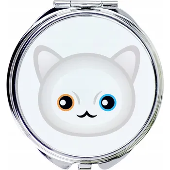 Kosmetické zrcátko Kapesní zrcátko stříbrné Art-Dog