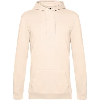 pracovní mikina B&C Mikina B&C Hoodie s kapucí, pánská COT01U03W13503-pale pink L Růžová pale