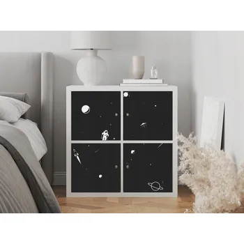 Fototapeta Samolepka IKEA KALLAX – Vesmírná výprava 33 cm x 33 cm
