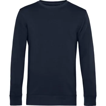 pracovní mikina B&C Mikina B&C Inspire Crew Neck, pánská COT01U31Bu3413-navy blue 3XL Navy