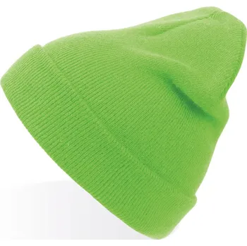 Pracovní přilba Atlantis Headwear Čepice Wind, pletená COT330007t0999-green fluo UNI Zelená fluorescent