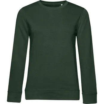 pracovní mikina B&C Mikina B&C Inspire Crew Neck, dámská COT01W32B07400-forest gree XS Zelená forest