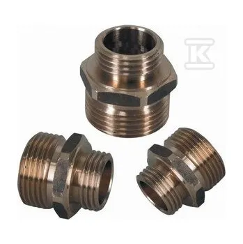 Fitinka Redukční vsuvka 1/2x3/8" Onnline vnější závit x vnější závit mosaz
