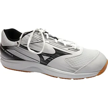 Pánská sálová obuv Halová obuv, Mizuno, Cyclone Speed 5, bílo-černá: Bílá Syntetika 33,5 49,5 EU (F) 51 G - standardní šíře (29490-29492)