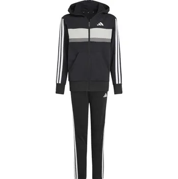 Dětská souprava adidas 3 STRIPES TIBERIO 152 Černá, Bílá, Šedá