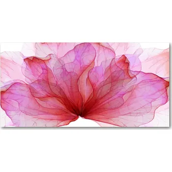 Obraz Ochranný panel Růžový květ 140x70 cm + LEPIDLO