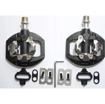 Pedál na kolo Cyklistické pedály PROMEND PD-F91 SPD nášlapné / platformové, univerzální