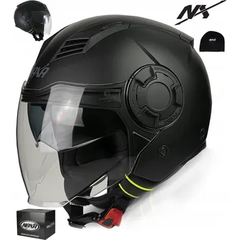 Helma na motorku NAXA S23/BX+ OTEVŘENÁ PŘILBA MOTOCYKLOVÁ PŘILBA vel. XL