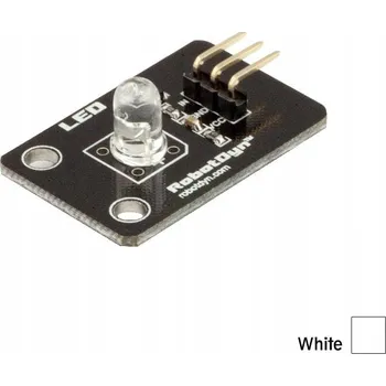 Barevný LED modul Bílý