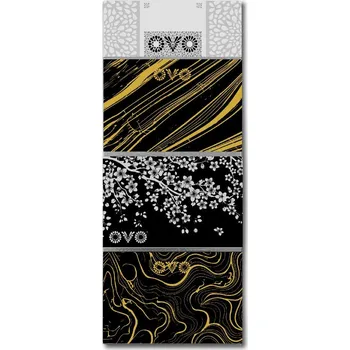 Velikonoční dekorace Fólie na vejce, OVO, černé