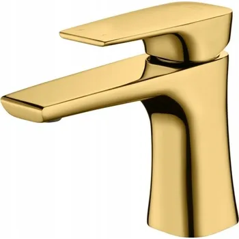 Vodovodní baterie Stojánková umyvadlová baterie Blue Water Monaco zlatá