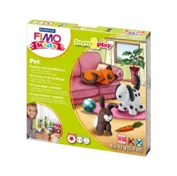Modelovací hmota Sada modelovací hmoty FIMO KIDS Pet 4x 42g - 803402