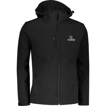 Pánská softshellová bunda Pánská softshellová bunda ALTISPORT ALM006522 ČERNÁ M