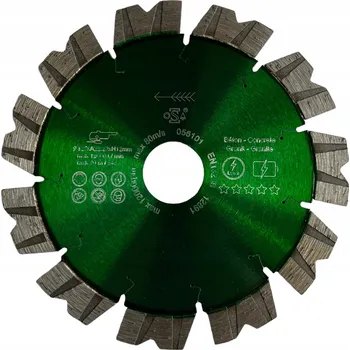 Řezný kotouč Diamantový kotouč BATERY HAND - LASER HARD MATERIALS 125xH12xT2,3x22,2mm