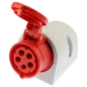 Elektrická zásuvka XL-Tools nástěnná Elektrická Zásuvka červená