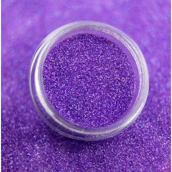 Neonový fialový pyłek na nehty s efektem lízátka