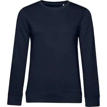pracovní mikina B&C Mikina B&C Inspire Crew Neck, dámská COT01W32Bu3405-navy blue 2XL Navy