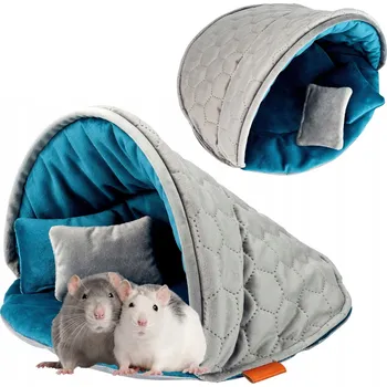 DOMEČEK PELÍŠEK VELKÉ POTAH MUŠLE pro hlodavce králíka prasátka 40x25 cm