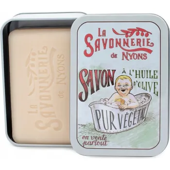 Mýdlo Marseillské mýdlo La Savonnerie de Nyons KVĚT BAVLNY BOX Koupel 200g
