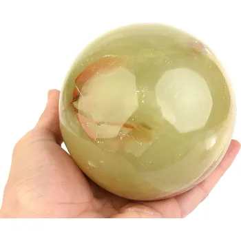 Přírodní kámen Koule onyx z Pákistánu 1289g