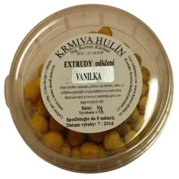 Návnadová surovina Krmiva Hulín Extrudy měkčené Meruňka Mango 30 g