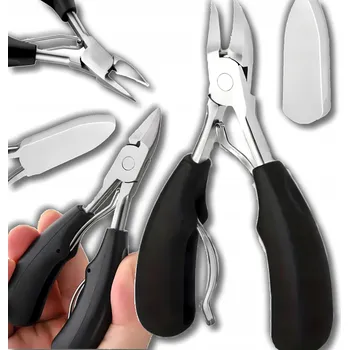 Kleště na nehty Kleštičky na Nehty Silné s Pilníkem Nerezová Ocel Pro Silné Nehty