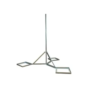 Příjem digitálního pozemního vysílání Trojnožka 48-2000-650 na dlaždice 50x50, zinek Žár EKO