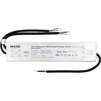 Napájecí zdroj pro osvětlení Napájecí zdroj 100W, DC24V/4,17A, IP67, řízení DALI a tlačítko