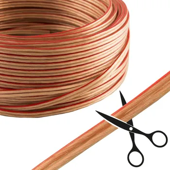 Průmyslové svítidlo 2-žilový kabel AWG 11, transparentní