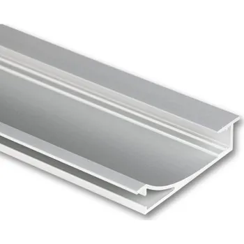 LED páska Hliníkový profil AI pro sádrokarton, 14x68 mm, bez difuzoru, 2m