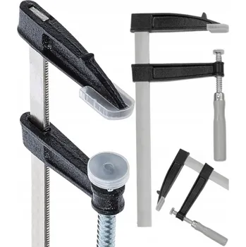 Truhlářská svěrka TRUHLÁŘSKÁ SVĚRKA ZÁMEČNICKÁ 250x120mm SVĚRKA TYPU F ŠROUBOVACÍ