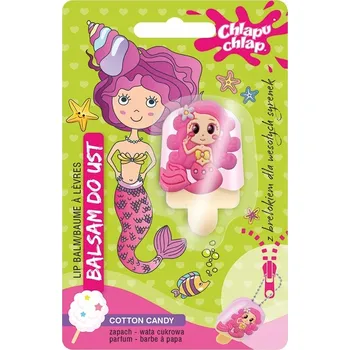 Lesk na rty CHLAPU CHLAP Lesk na rty Syrenka - cukrová vata
