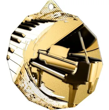 Poháry Bauer Kovová medaile MDMR03M16 | Hudba