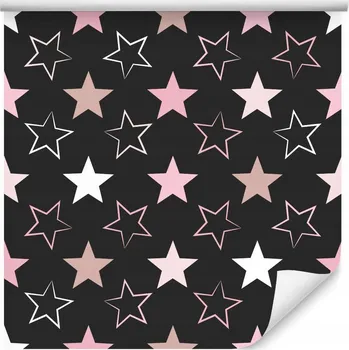 Fototapeta Tapeta do dětského pokoje - barevné hvězdičky