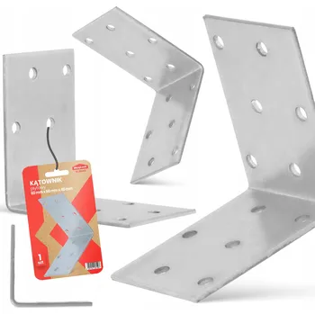 Úhloměr Úhelník tesařský ocelový deskový 60x60x40 ÚHLOVÝ SPOJOVNÍK truhlářský POZINK