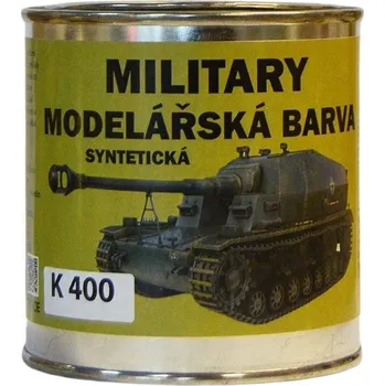 Vodová barva KAMUFLÁŽNÍ BARVY MILITARY Modelářská barva syntetická K400 200ml RAL1001