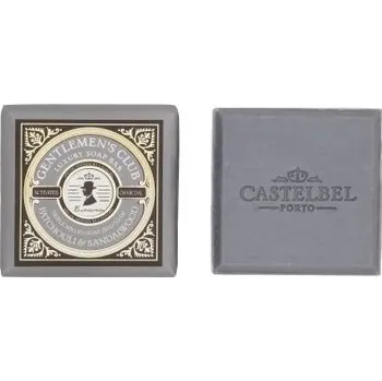 Mýdlo CASTELBEL Gentlemen's Club - Patchouli & Sandalwood Jemně mleté mýdlo, 150 g